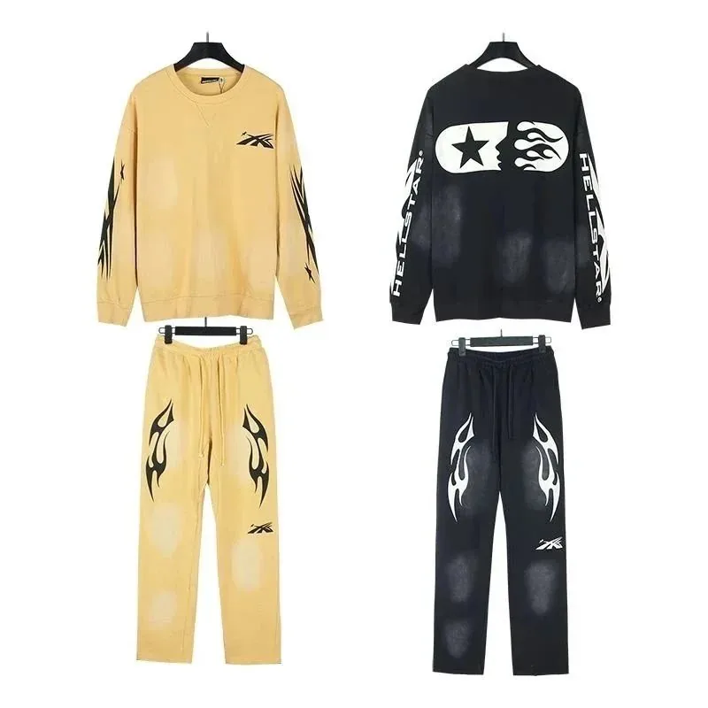 Cotton Hooded Hoodie And Pants Set — Photo 10