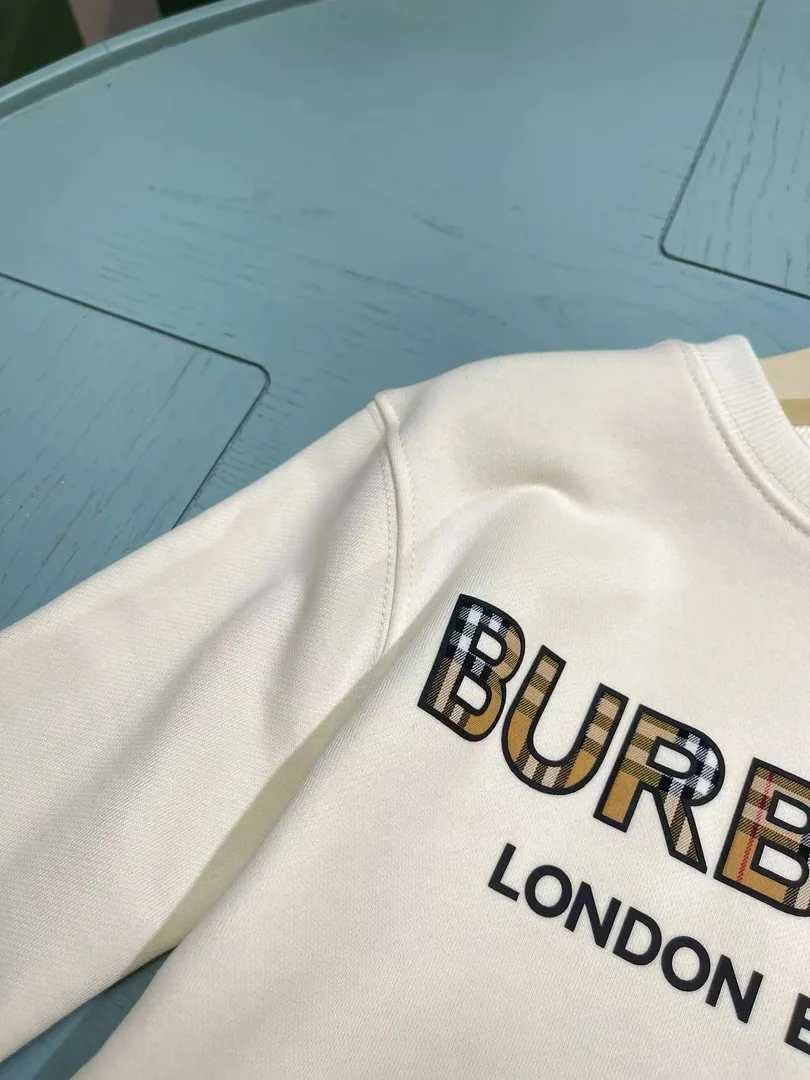 Plaid Embroidered Kids Sweatshirt — Photo 6