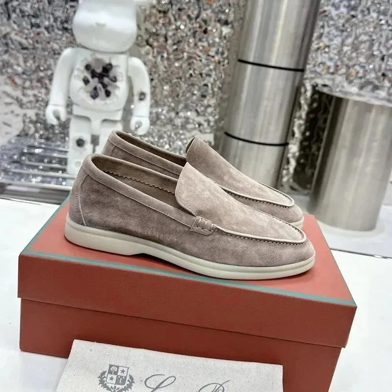 Loro Piana White Lace-Up Sneakers — QC