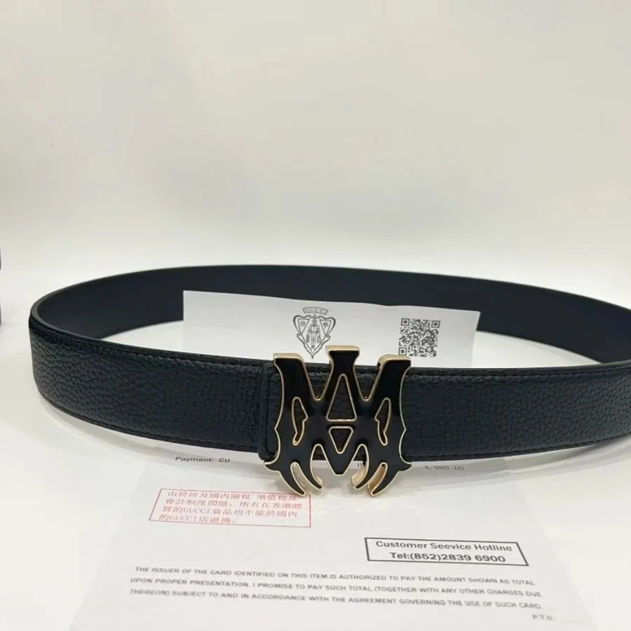 Leather Letter Belt — photo 7