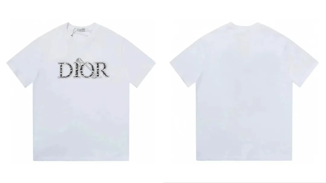 Dior Christian Dior Logo T-Shirt Collection — Photo 6