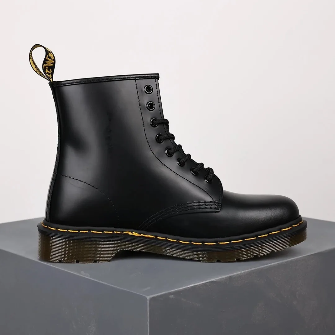 Dr. Martens 1460 Dr. Black Leather Sneakers — QC
