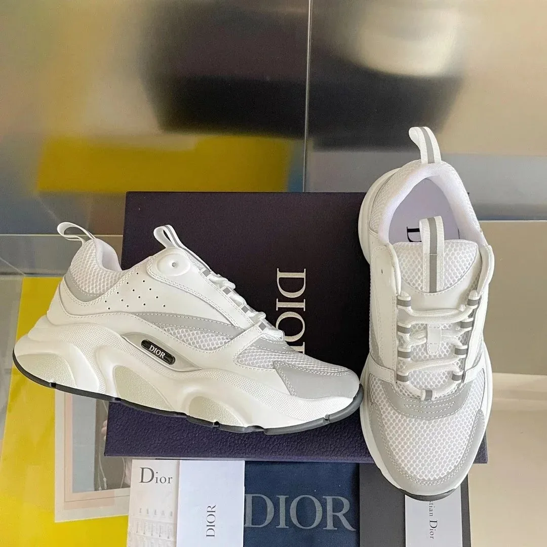 Balenciaga Triple S Blue Plaid Trainers — Photo 8