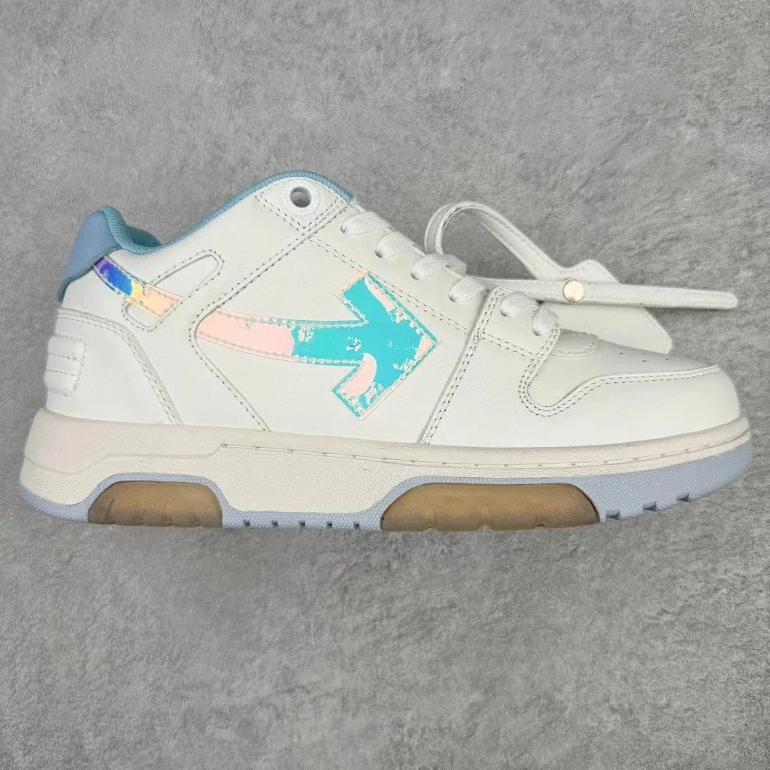 Off-White Out Of Office Lace-Up Low-Top Sneakers — QC