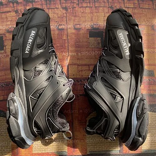 Balenciaga Track Beige Low-Top Sneakers — Photo 11