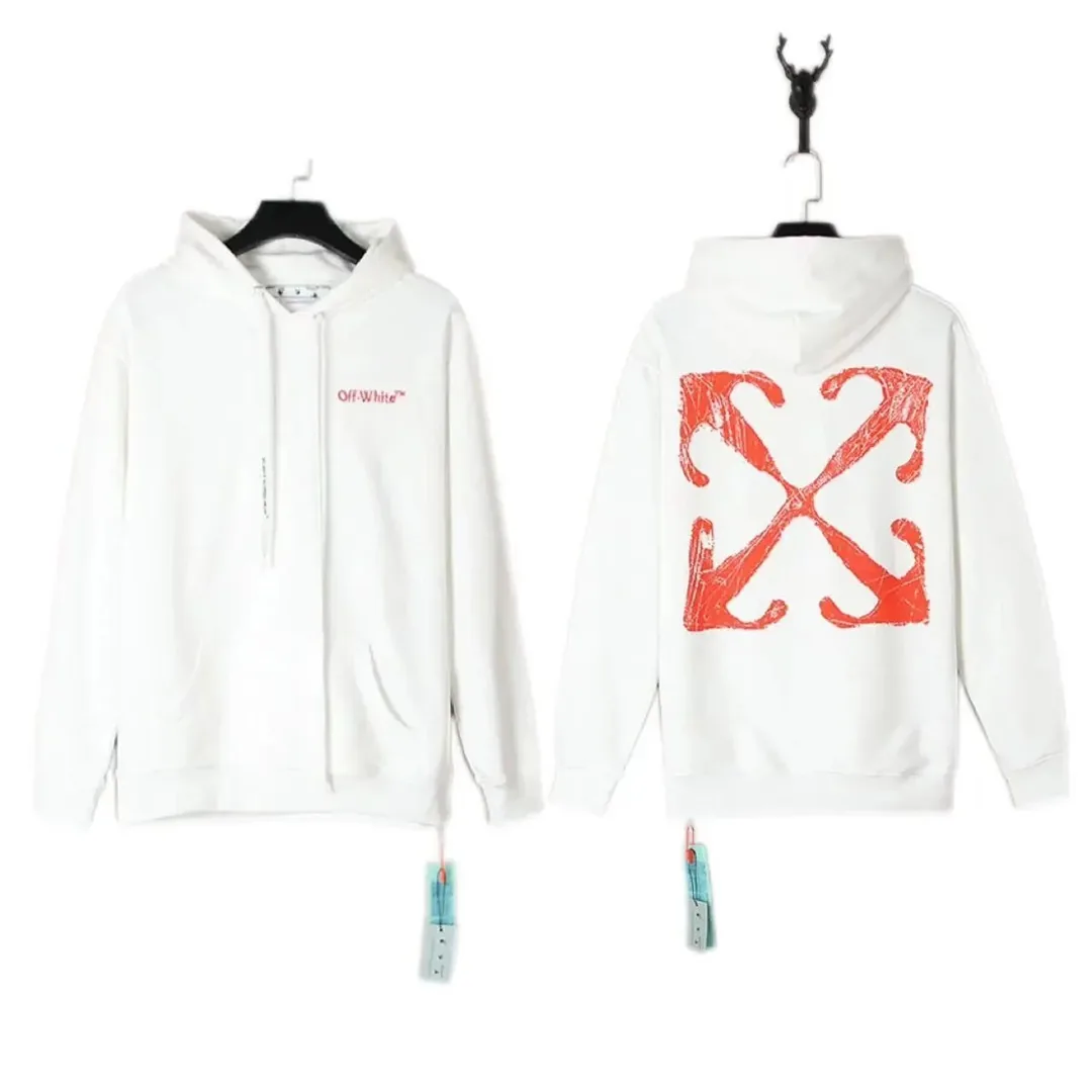 Off-White Pullover Hoodie — Photo 10