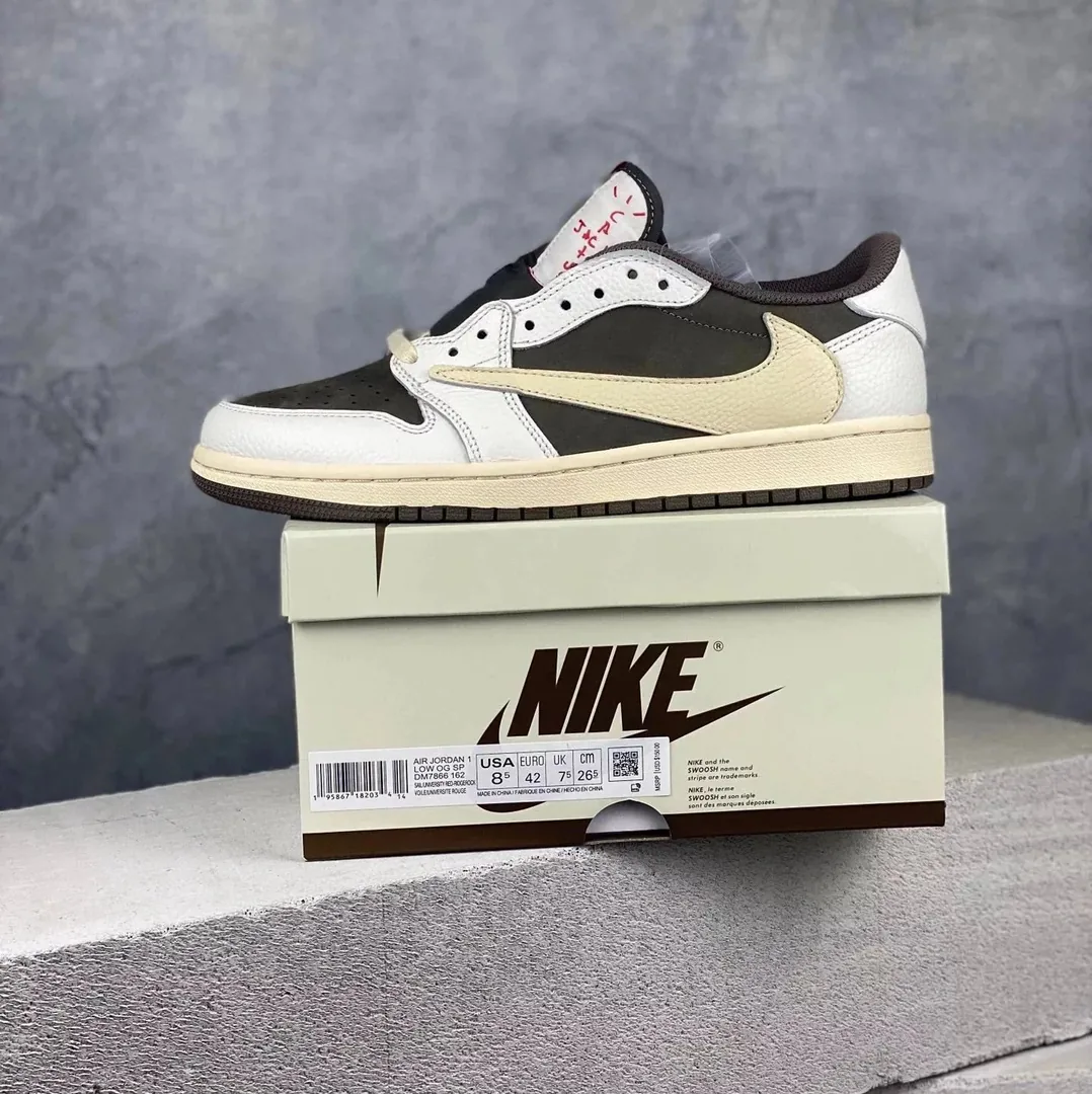 Jordan 1 Low Travis Scott Top Basketball Shoes — photo 8