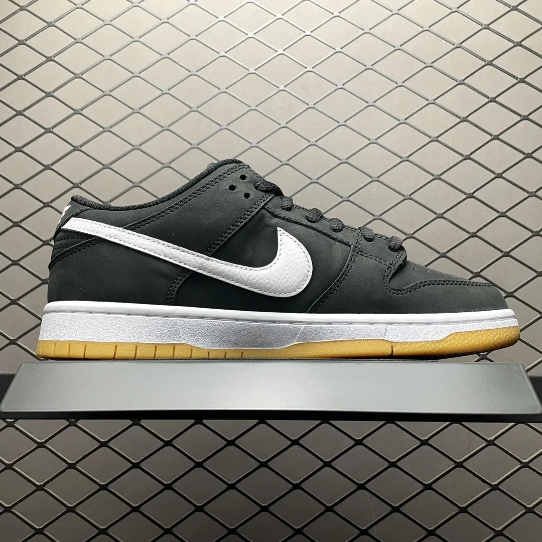 Nike Dunk Low Fog Gum-Sole Pro Sneakers — Photo 12