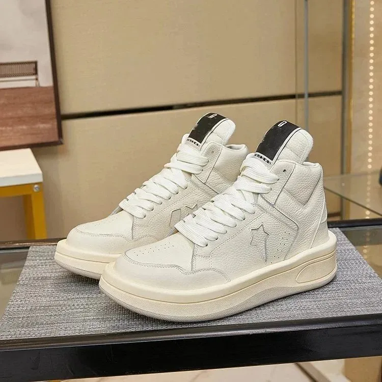Cream Lace-Up Everyday Trainers — Photo 2