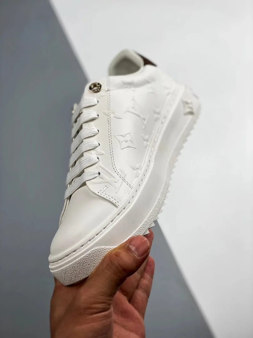 Louis Vuitton Time Out White Black Spring Low-Tops — photo 8