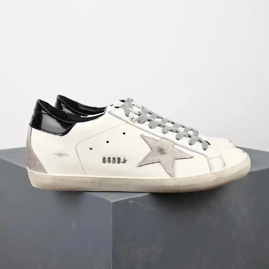 Golden Goose Super-Star Distressed Sneakers — Photo 4