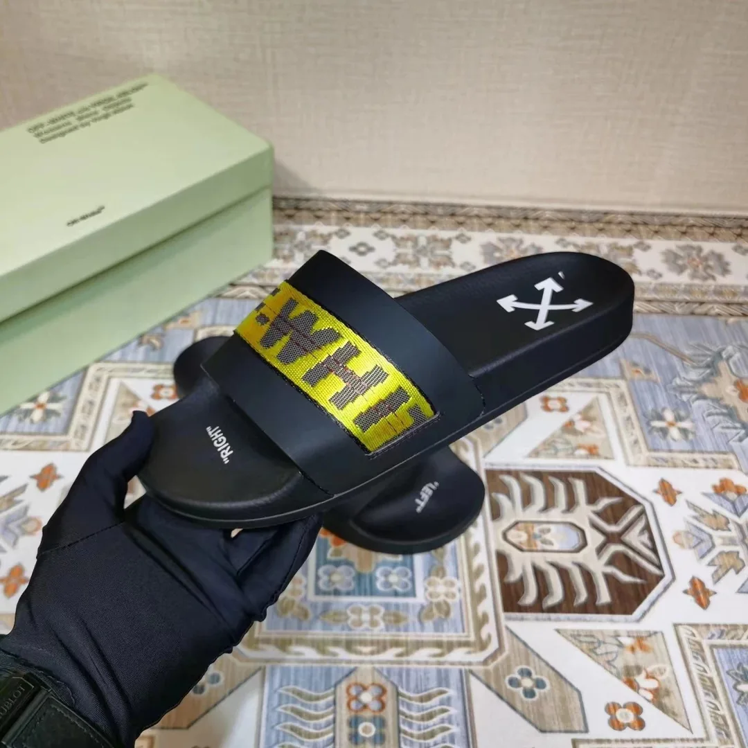 Off-White Industrial Slides — QC