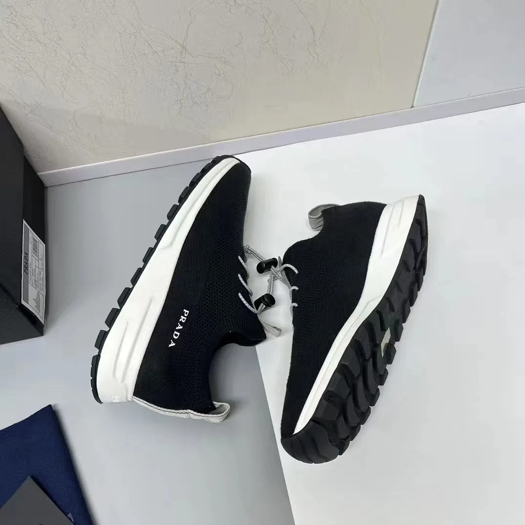 Prada White High-Top Sneakers — QC