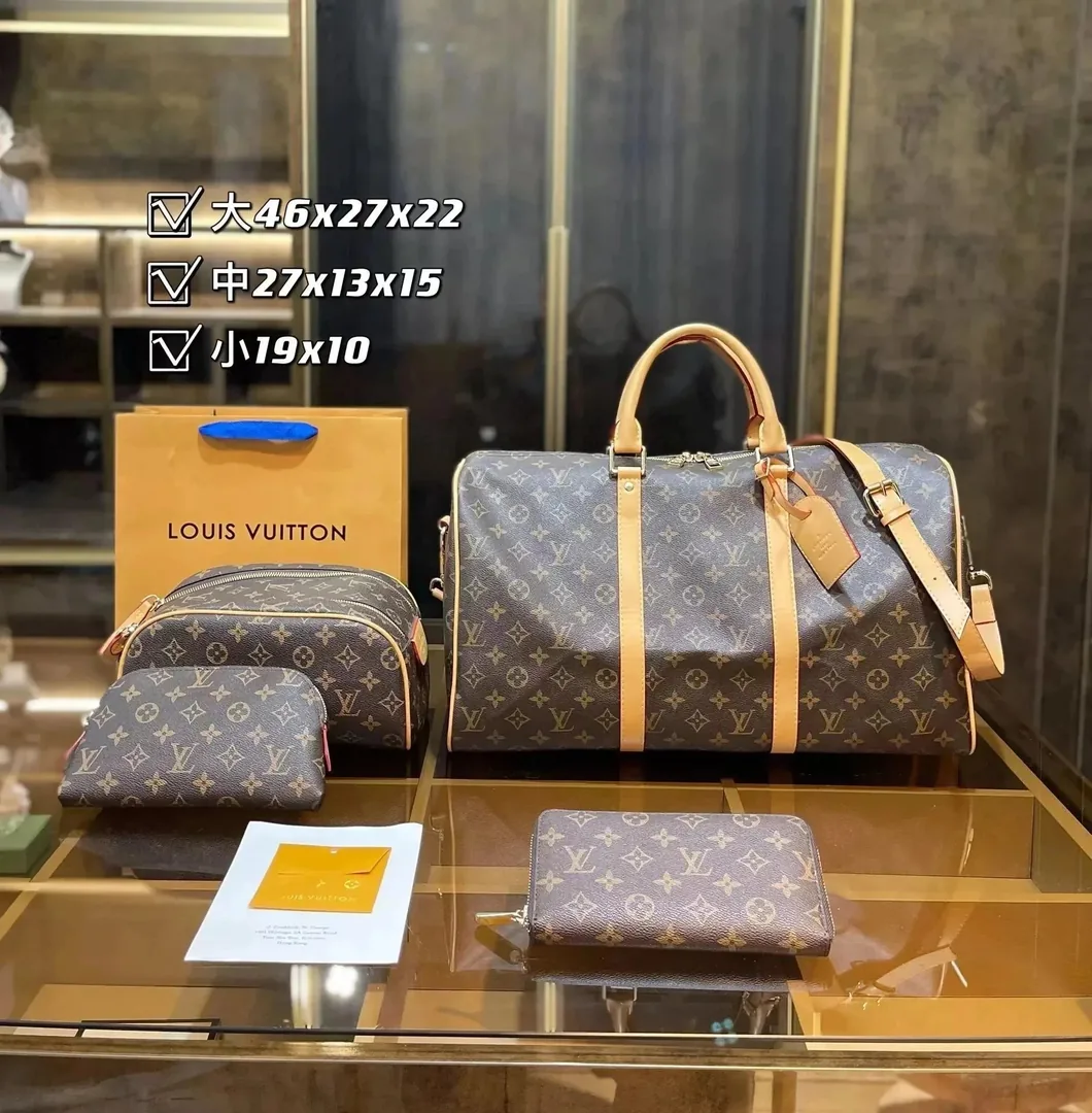 Louis Vuitton Monogram Tote Wallet Set Collection — Photo 5