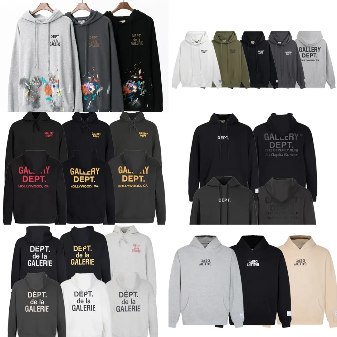 Print Hooded Hoodie