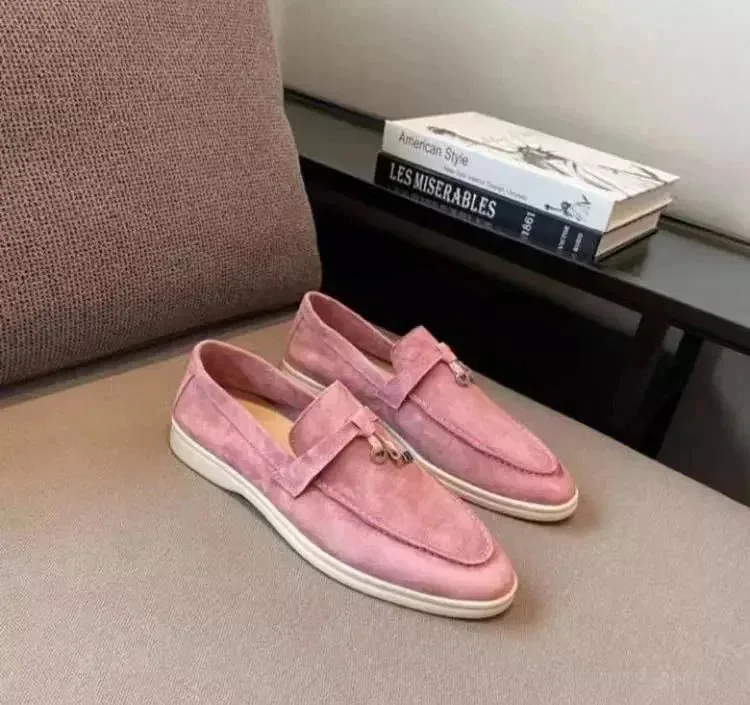 Loro Piana Summer Walk Dior B34 Beige Loafers — QC