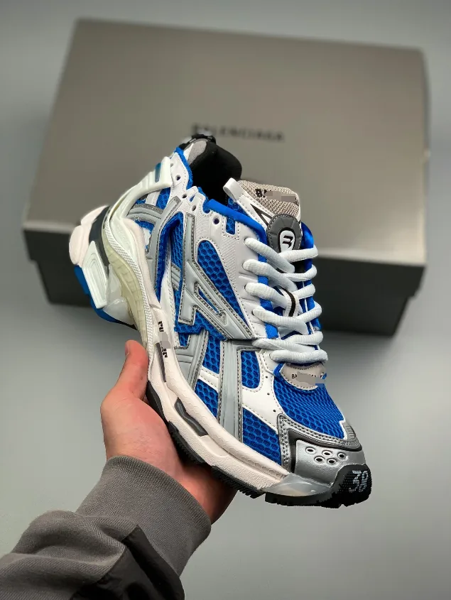 Balenciaga Runner Grey Low-Tops — QC