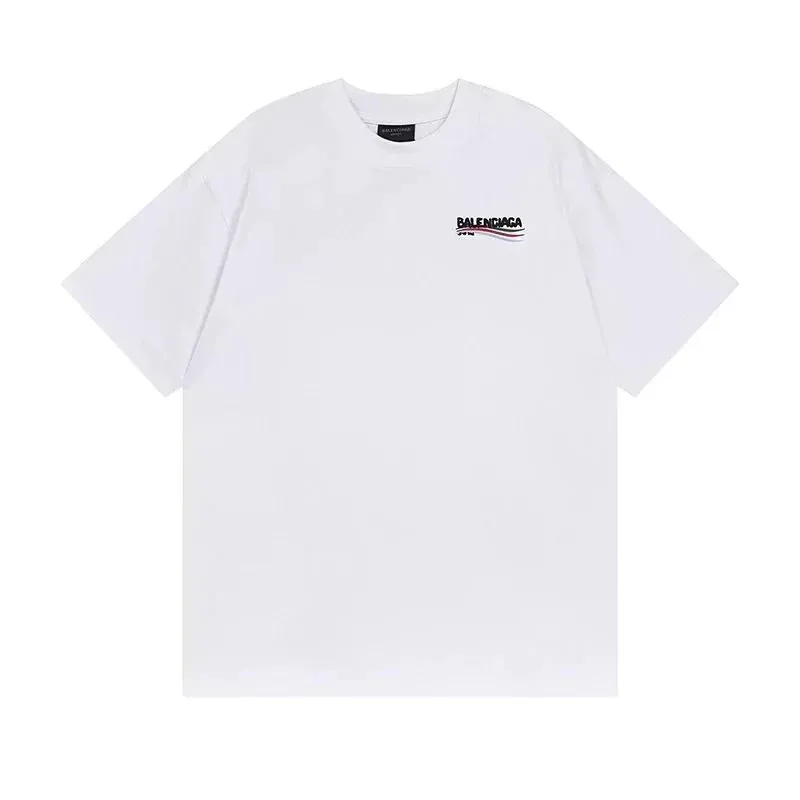 Balenciaga Logo Print Washed T-Shirt — photo 9