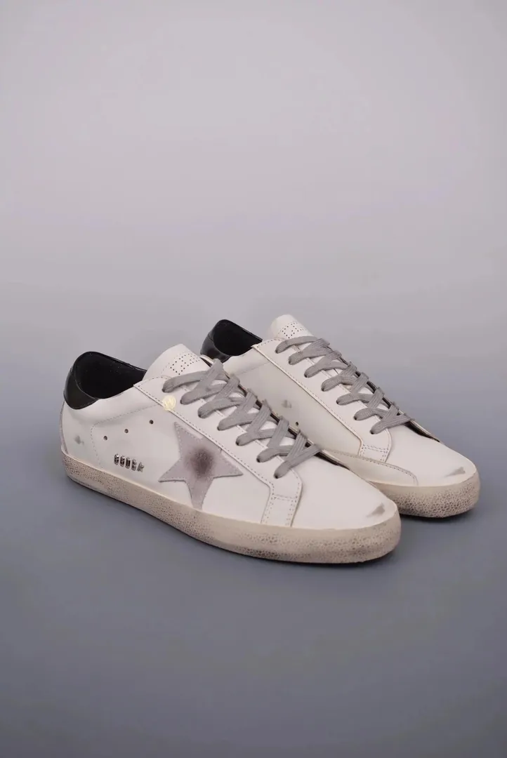 Golden Goose Super-Star Distressed Sneakers — Photo 14