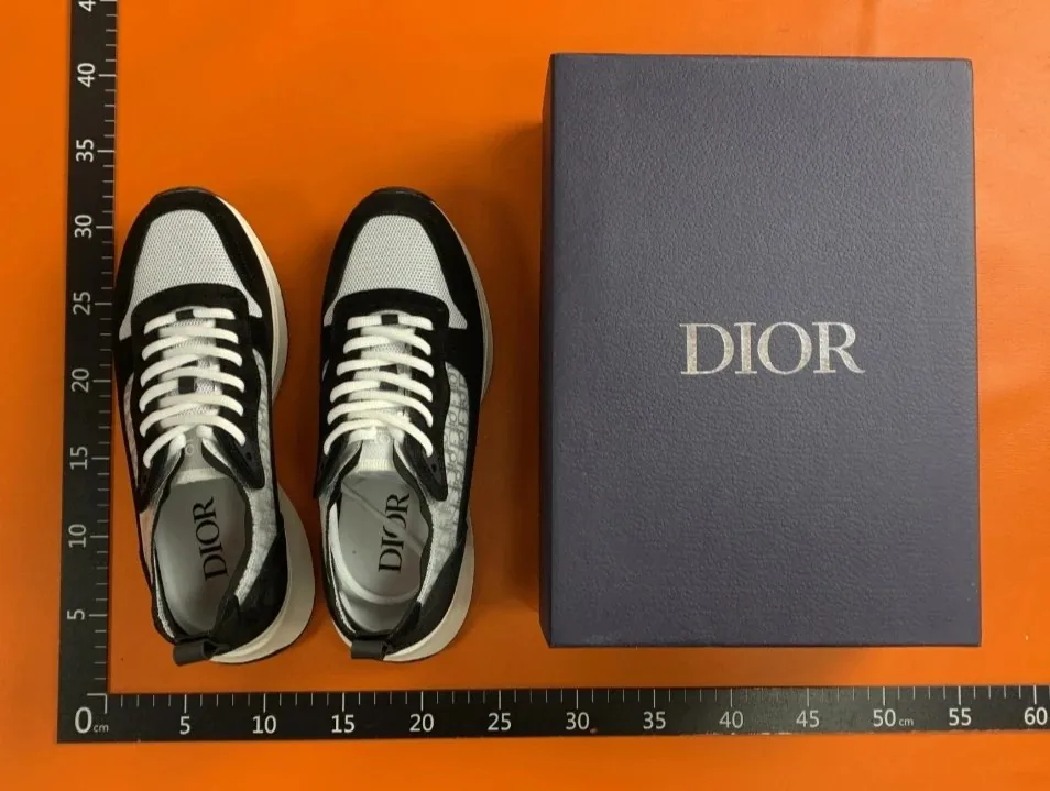 Dior B25 White Black Runners — Photo 15