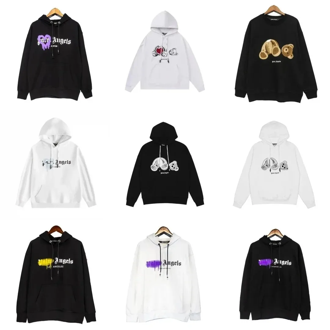 Palm Angels Bear Print Hoodie Collection