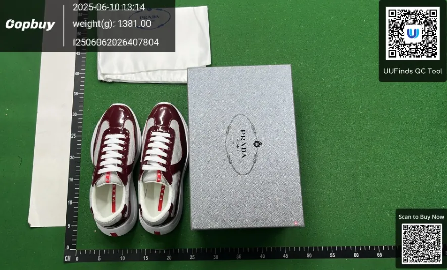 Prada Americas Cup Black Patent Sole Sneakers — photo 11