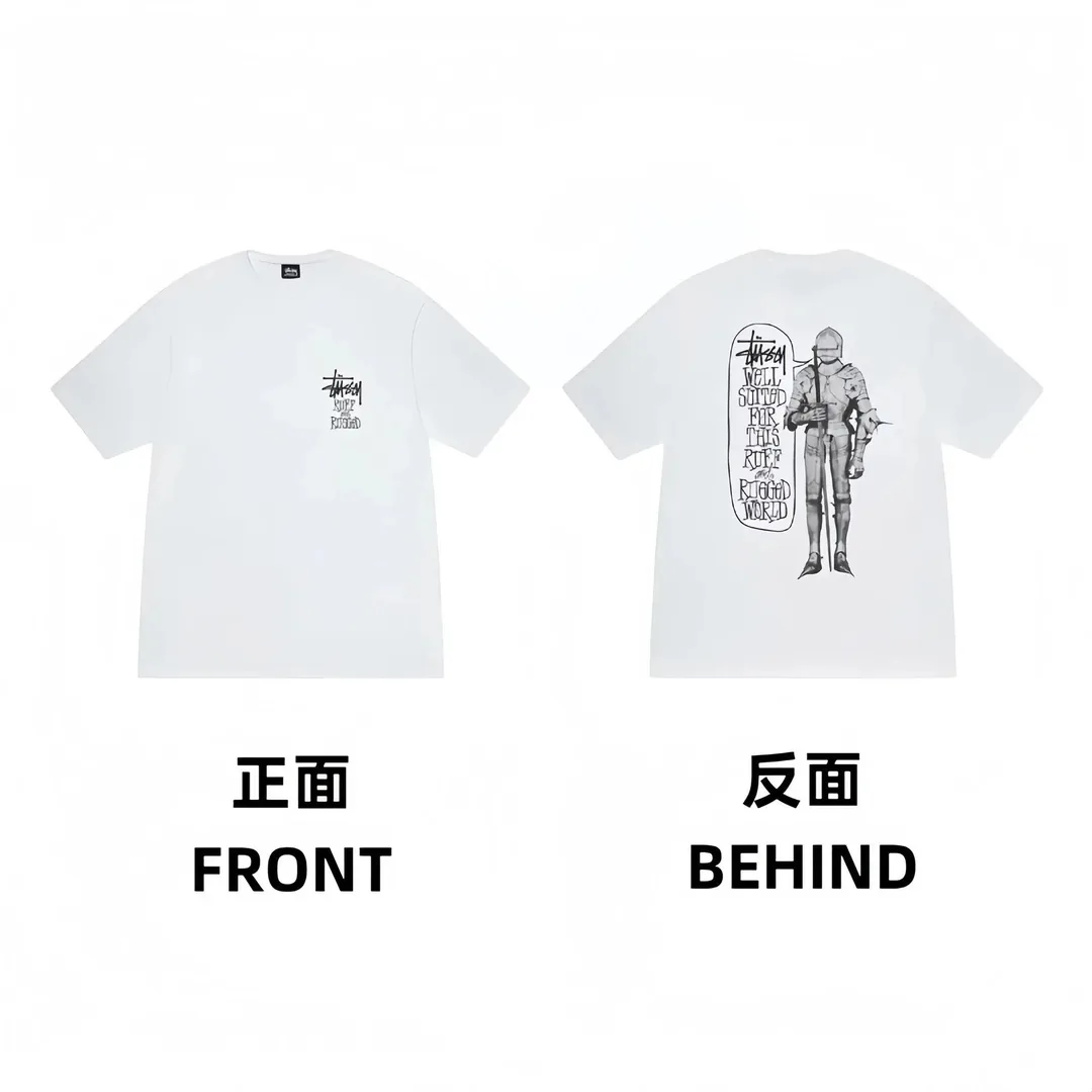 Stussy Logo Print T-Shirt Collection — QC