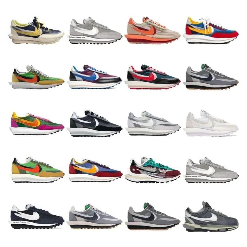 Nike LDWaffle (Sacai) Lace-Up Trainers