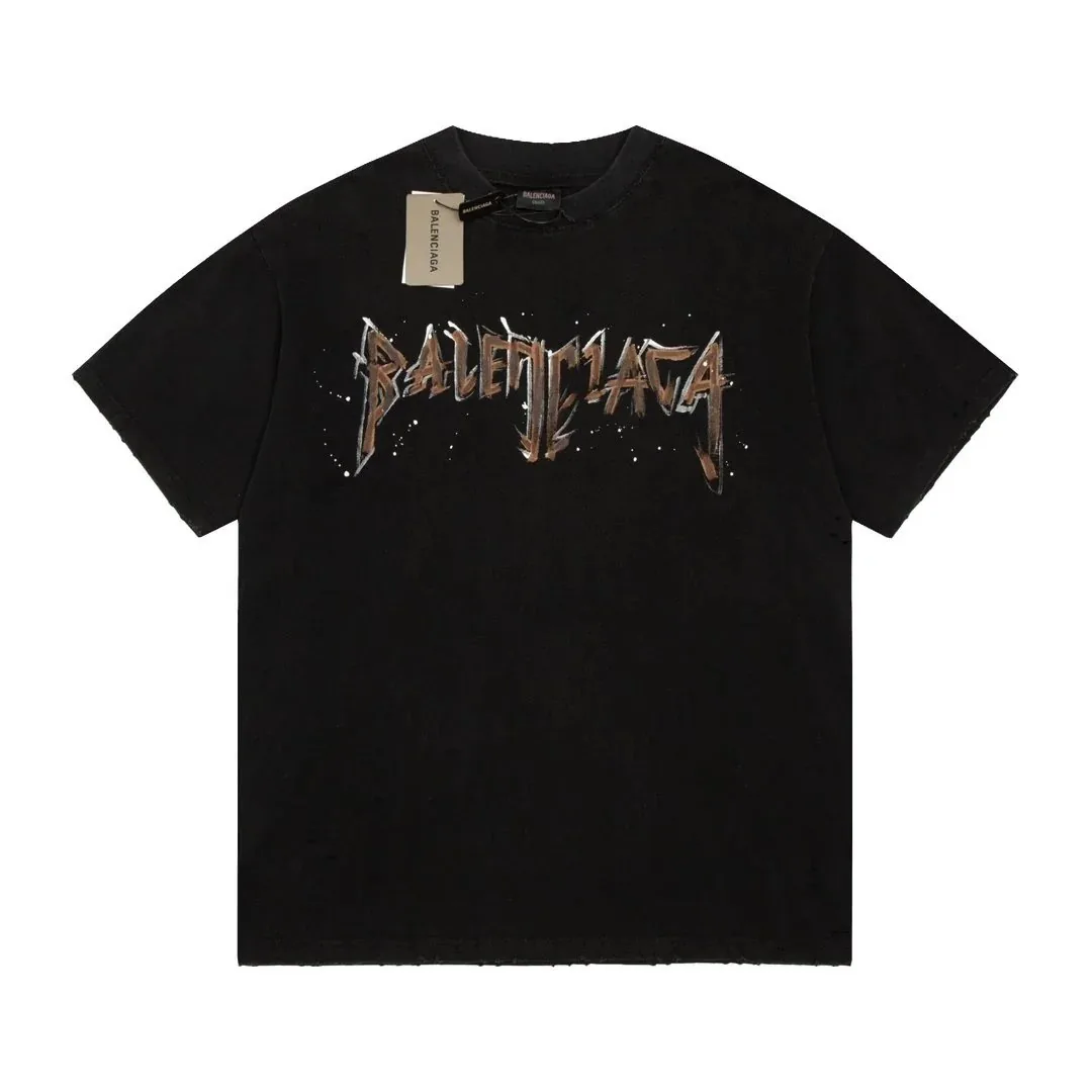 Balenciaga Summer 24 Collection Washed T-Shirt — QC