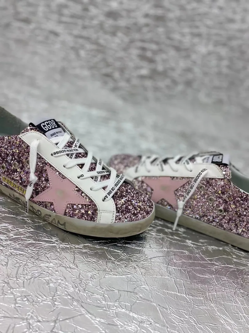Golden Goose Super-Star Adidas Superstar Glitter Black — photo 6