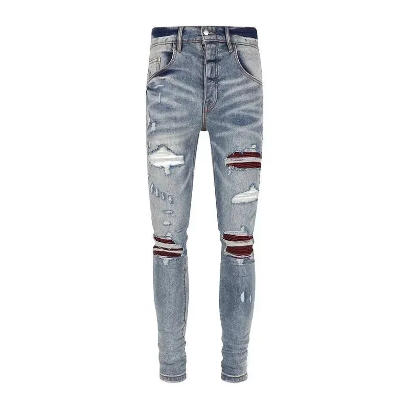 Amiri Distressed Denim Jeans Collection — Photo 3