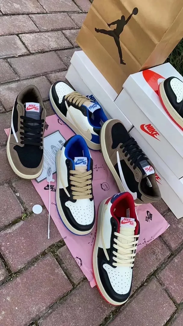 Jordan 1 Low Travis Scott Top Basketball Shoes — photo 4