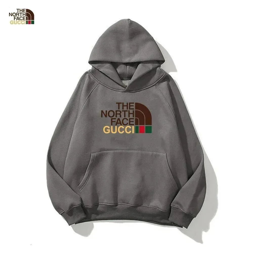 Gucci The North Face Logo Black Hoodie — Photo 3