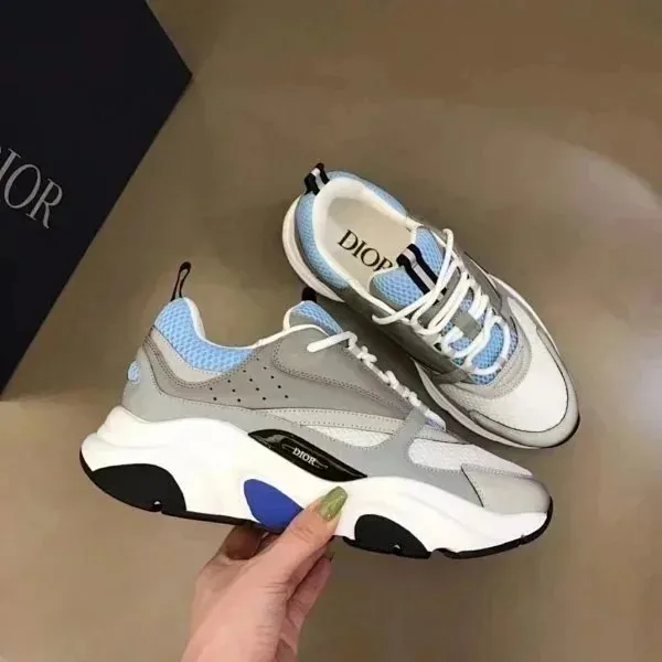 Dior B30 B22 Beige Suede Trainers — Photo 13