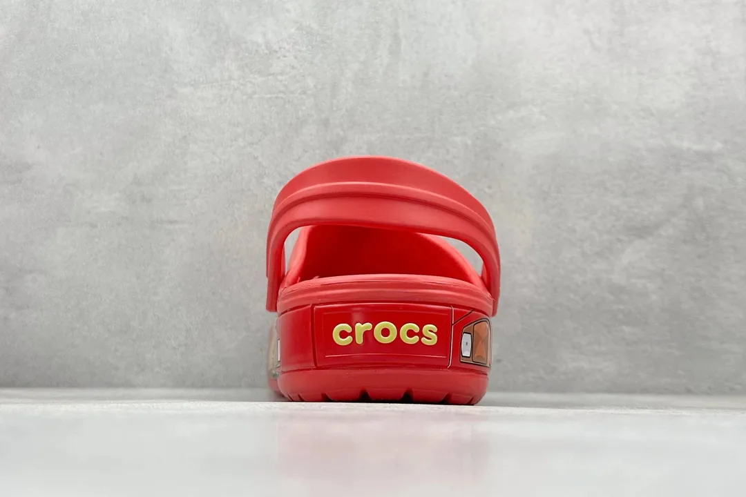 Crocs Classic Clog Off-White Pink Racing Sneakers — photo 7