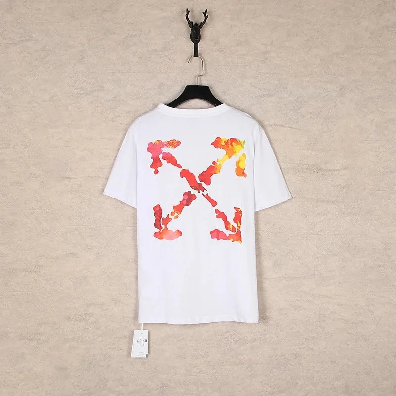 Off-White Blue Arrow Print T-Shirt — Photo 13