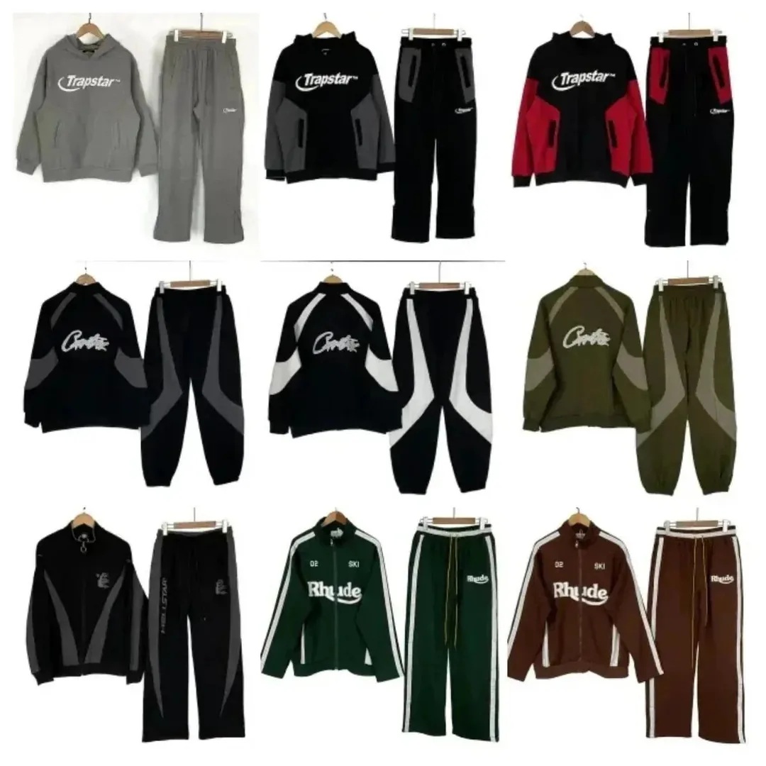American Hip-Hop Tracksuit Set