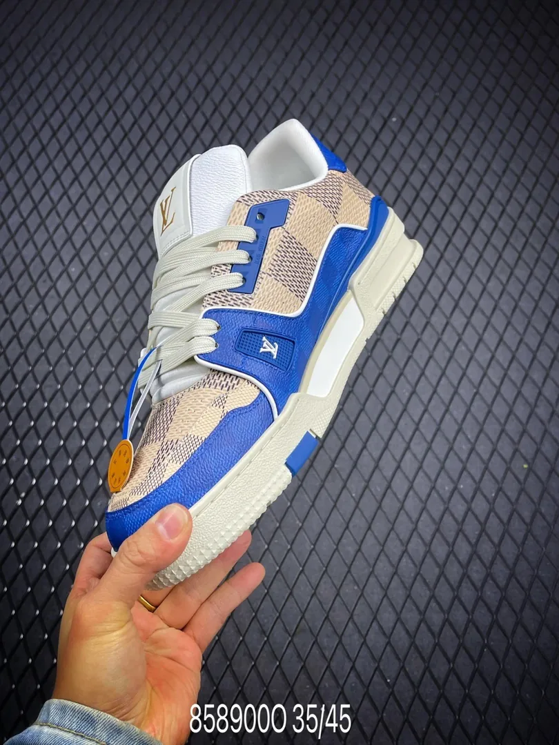 Louis Vuitton LV Trainer Low-Top Sneakers — QC