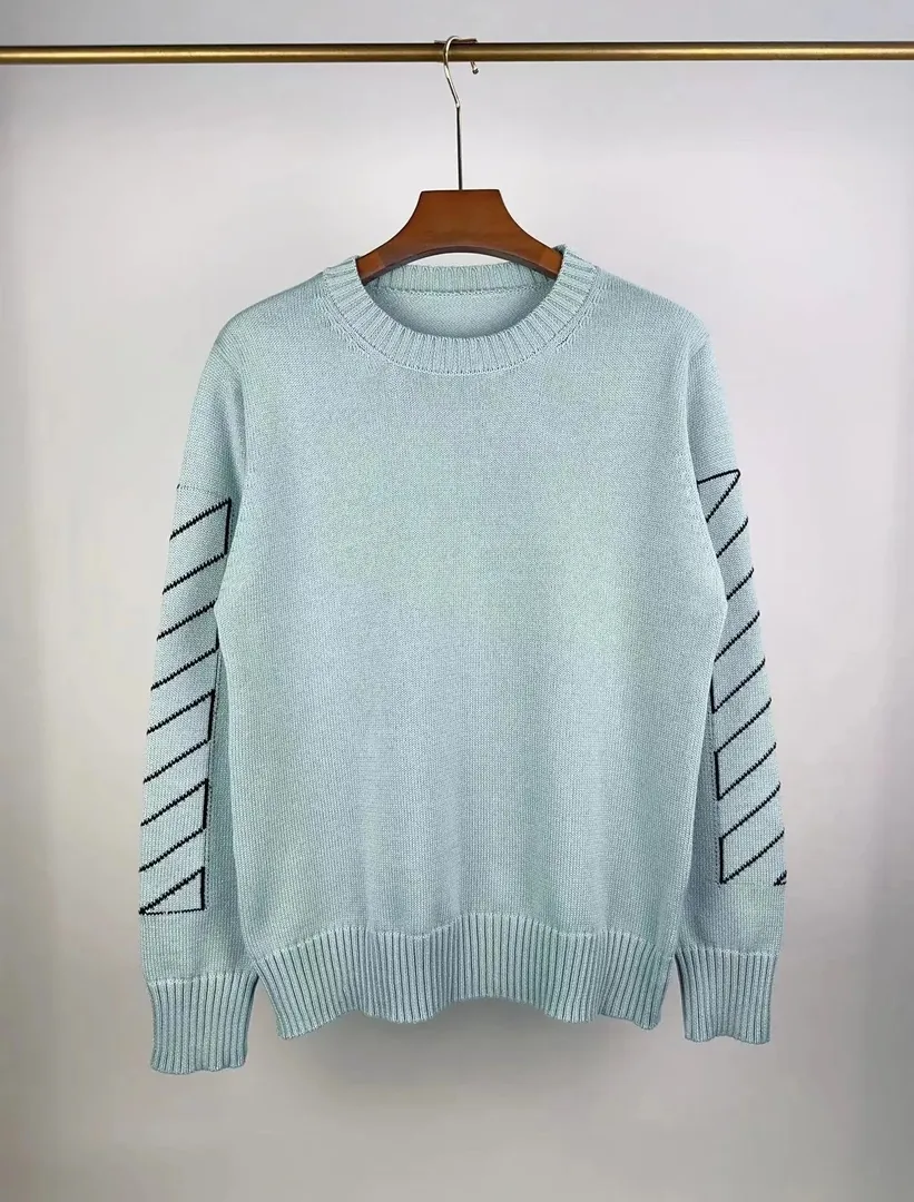 Letter Logo Crewneck Pullover Sweater — Zdjęcie 14