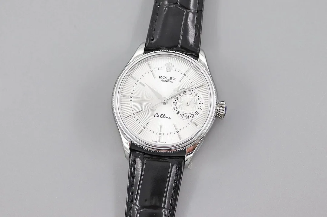 Rolex Cellini Leather Strap Watch — Photo 14