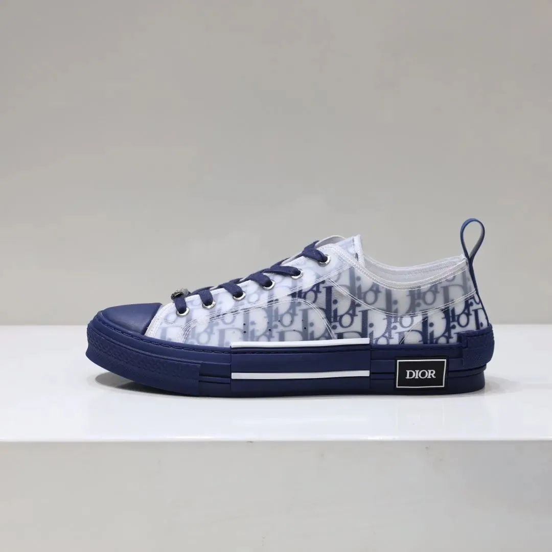 Dior B23 Grey Knit Cup-Sole Sneakers — Photo 10