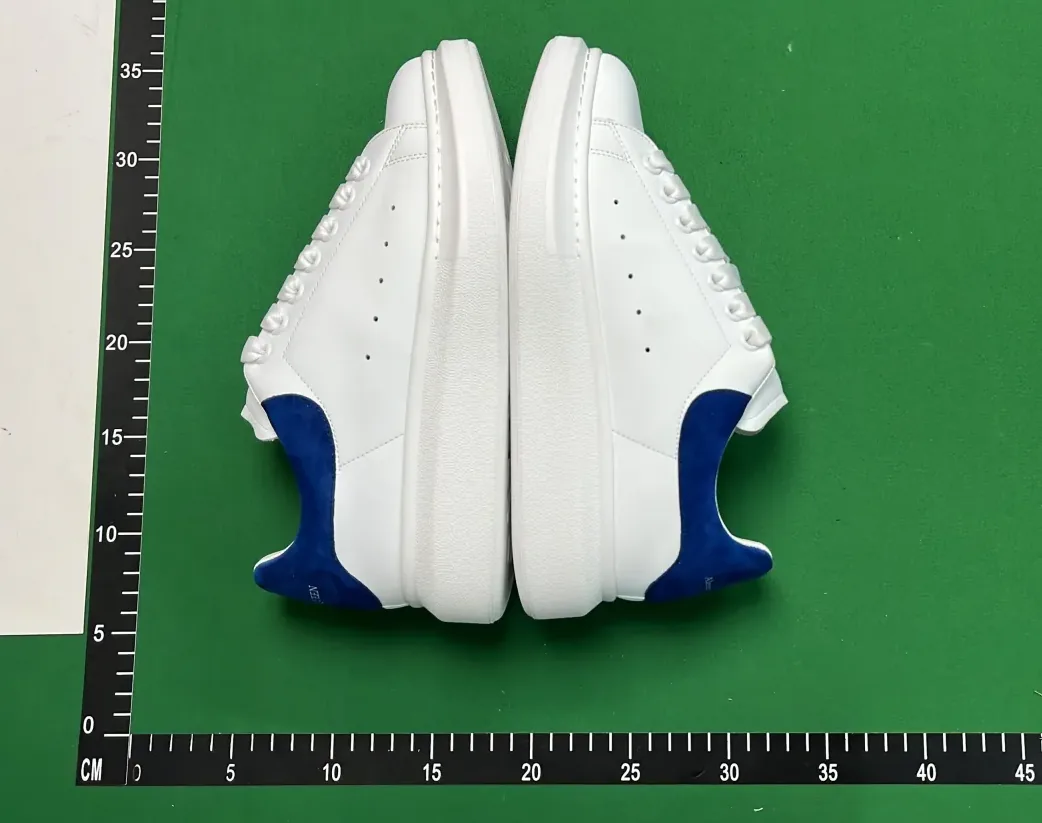 Alexander McQueen Oversized Sneaker White Black Platform Sneakers — Photo 12