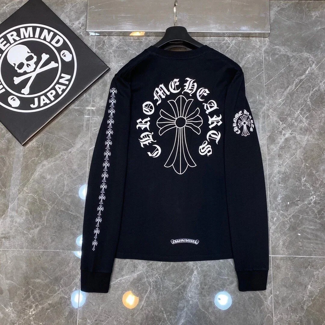 Chrome Hearts Cotton Long-Sleeve Tee — QC