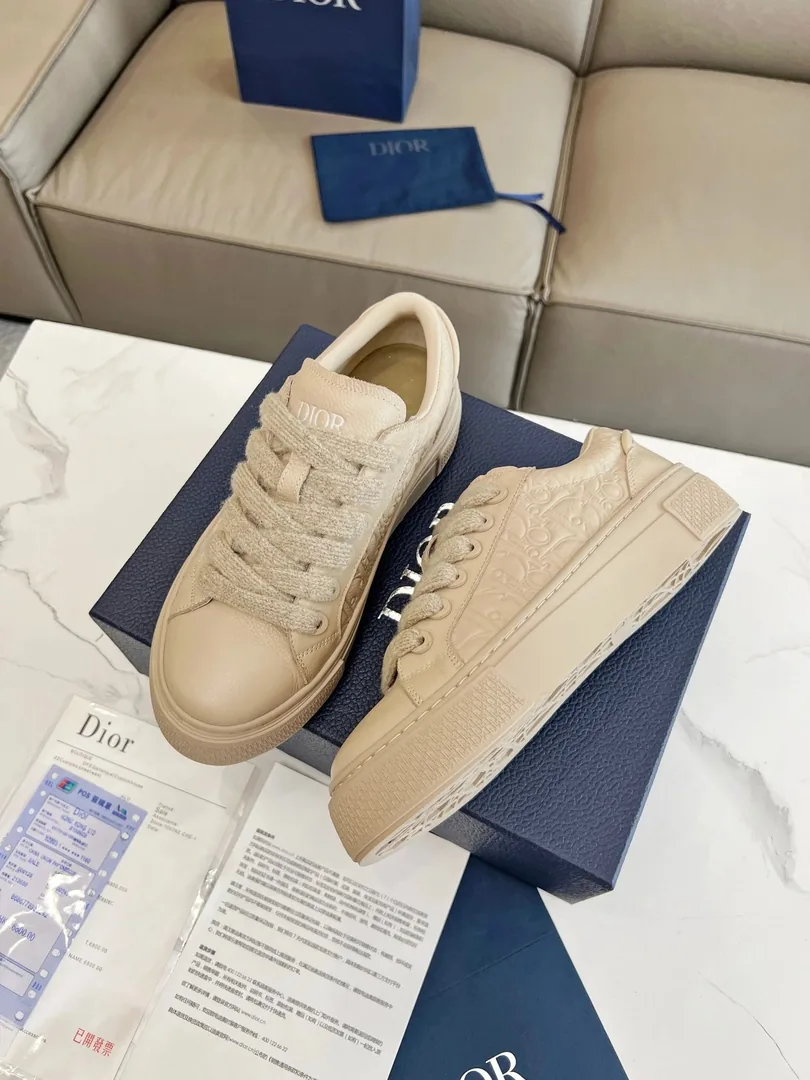 Dior B23 White Low-Top Tennis Sneakers — photo 10