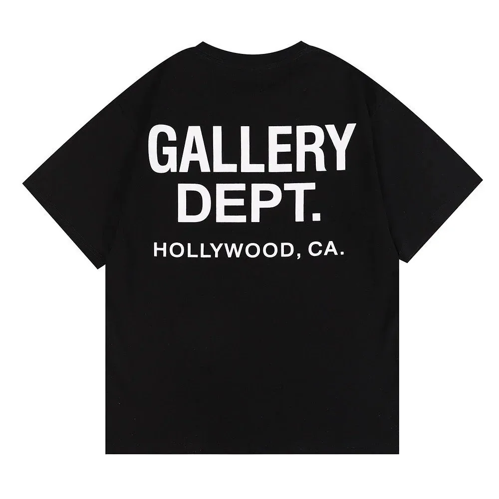 Gallery Dept Splatter Letter Hooded Hoodie — Photo 10