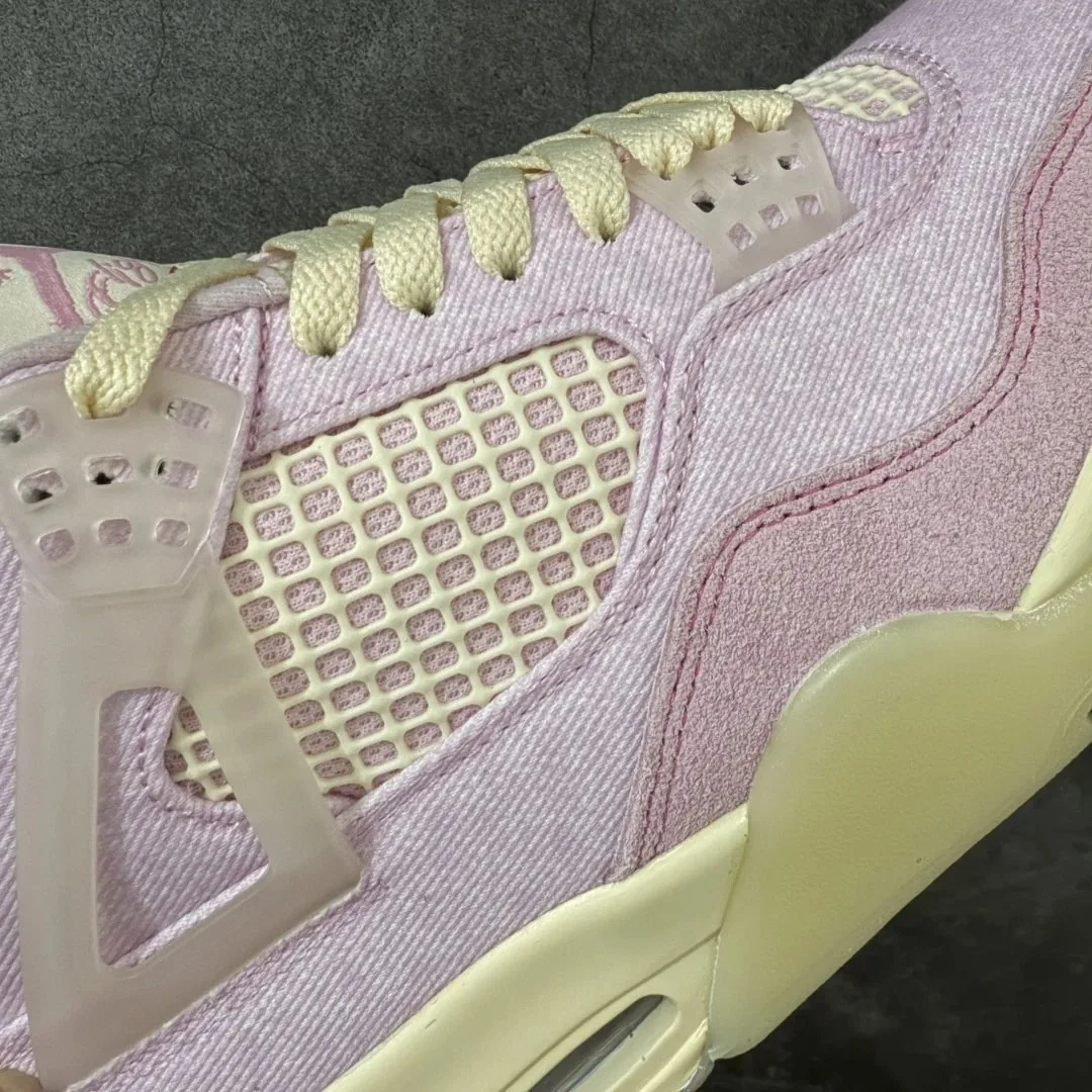 Air Jordan 4 Denim Iced Carmine — photo 11