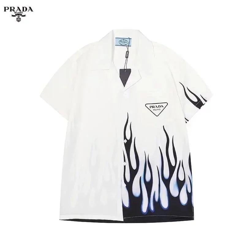 Prada Print Camp Collar Shirt Collection — Photo 8