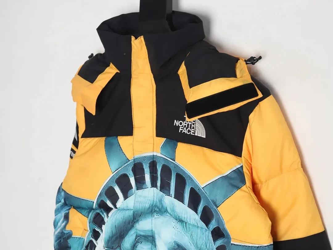 Supreme Statue Of Liberty White Down Jacket — Photo 11