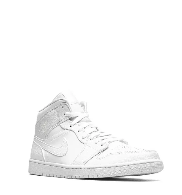 Black Air Jordan 1 Mid — photo 6