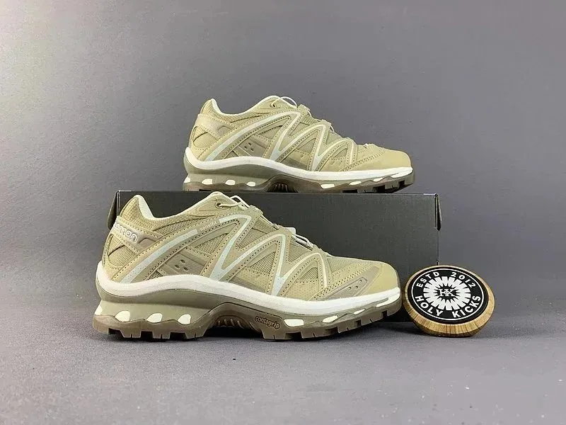 Salomon XT-6 Brown Lace-Up Trainers — Photo 14